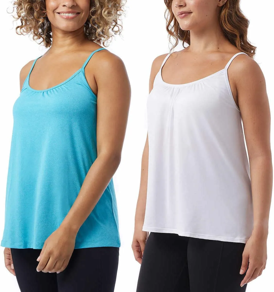 32 Degrees Cool Womens 2-Pack Lightweight Top Cami