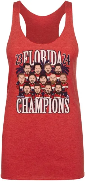 500 LEVEL Florida Hockey World Champs Women's Tank Top