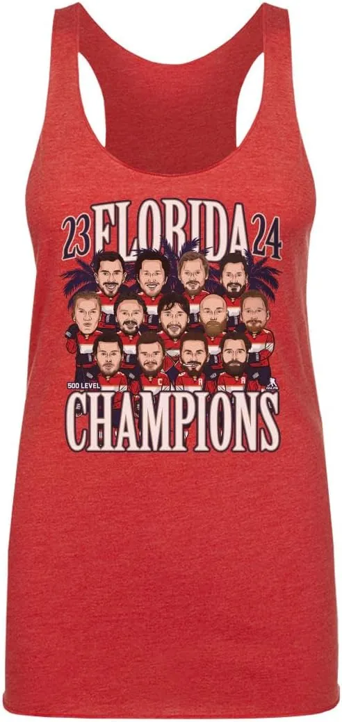 500 LEVEL Florida Hockey World Champs Women's Tank Top