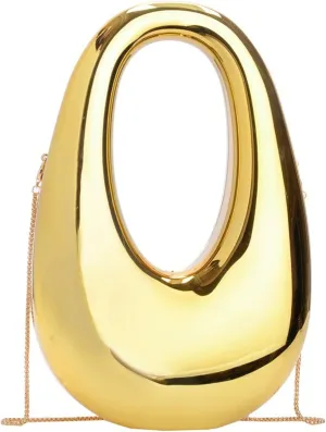Acrylic Oval Box Crossbody Bag 2025 Women Clutch Bag Wristlet Handbag Top Handle Chain Party Purse
