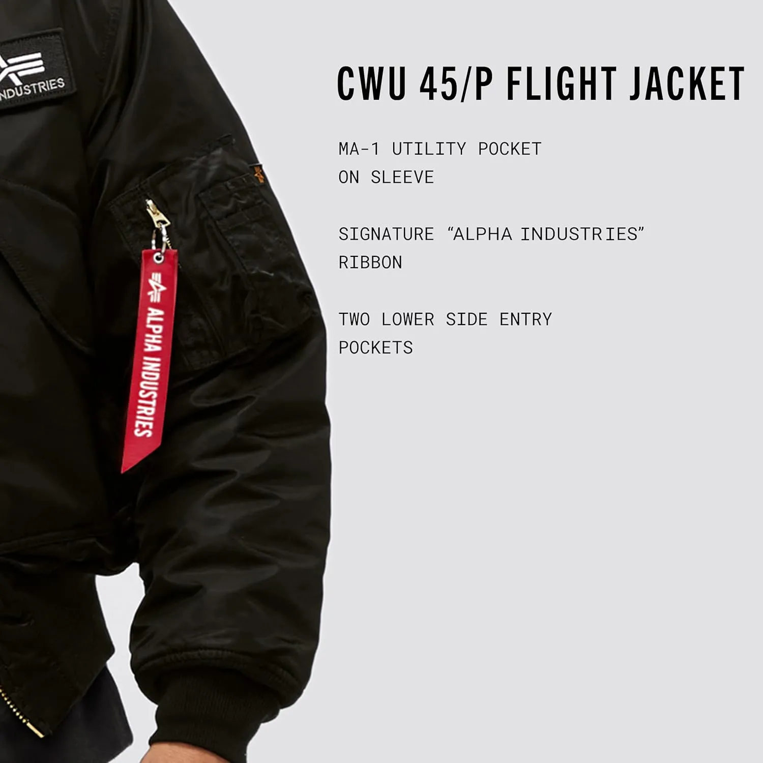 Alpha Industries Men's CWU 45/P Flight Jacket