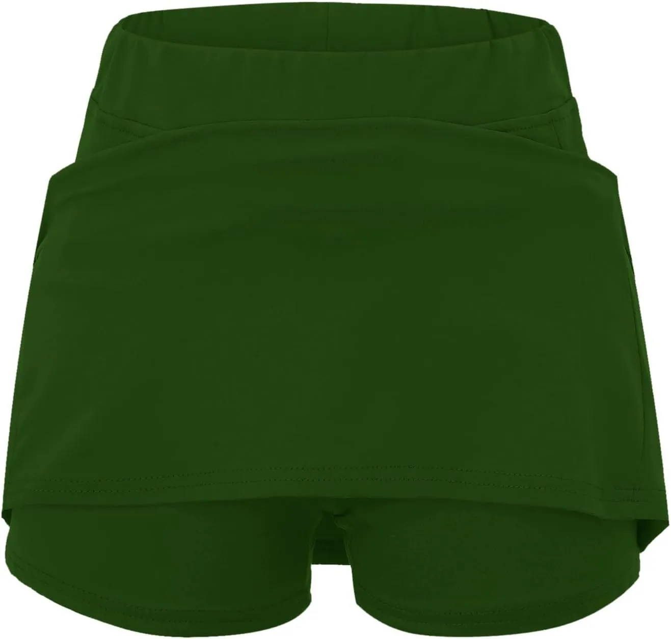 Athletic Skorts for Woman Tummy Control Tennis Elastic Hight Waist Skirt Casual Sport Plus Size Shorts with Pockets