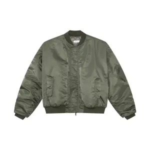 Autumn Men's Cotton Coats Round Collar New Solid Color Pleated Design Korean Simple Male Loose Padded Jackets 2024 9C9344