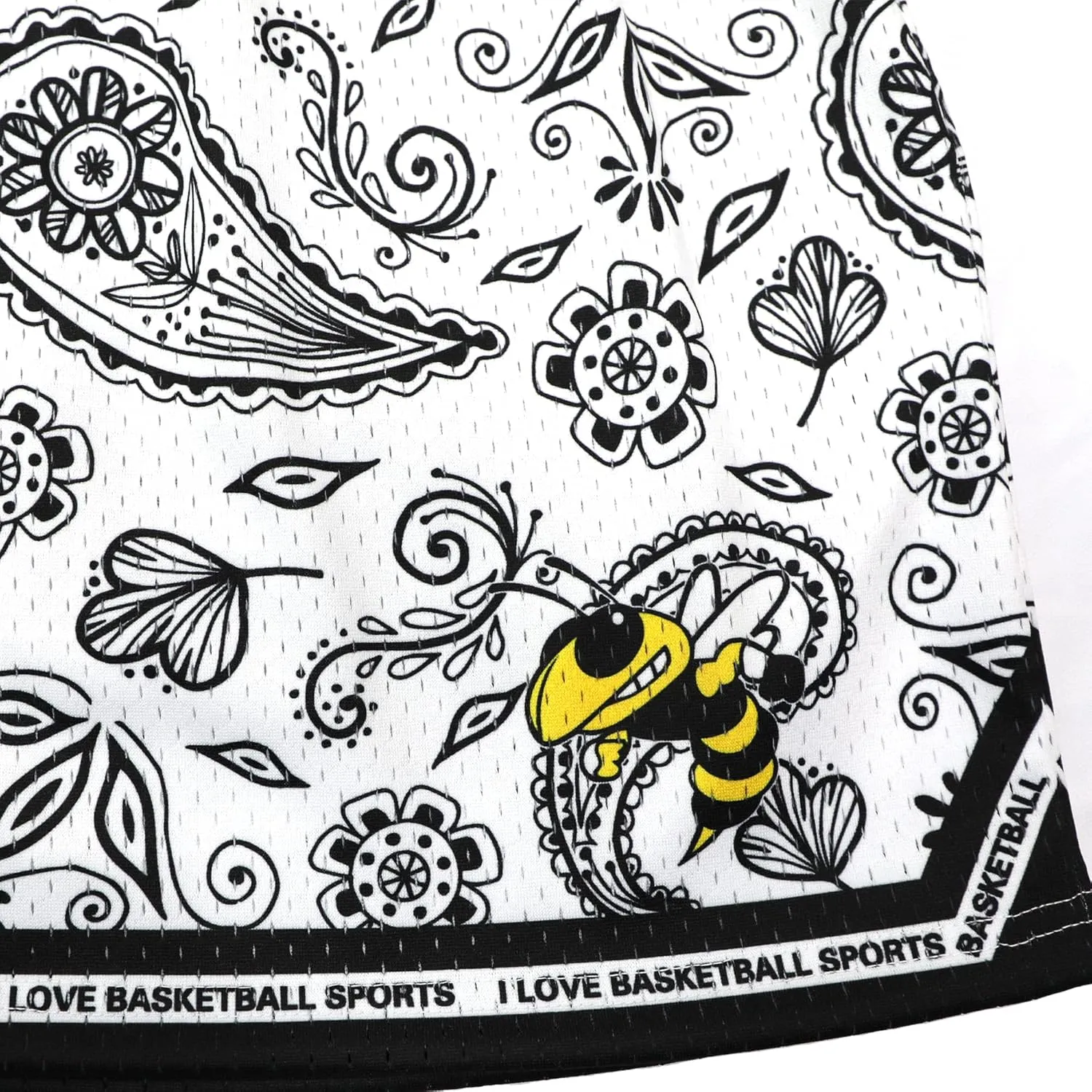 Basketball Athletic Shorts Men Mesh Gym Sports Workout Training Drawstring Retro Running Shorts with Pockets