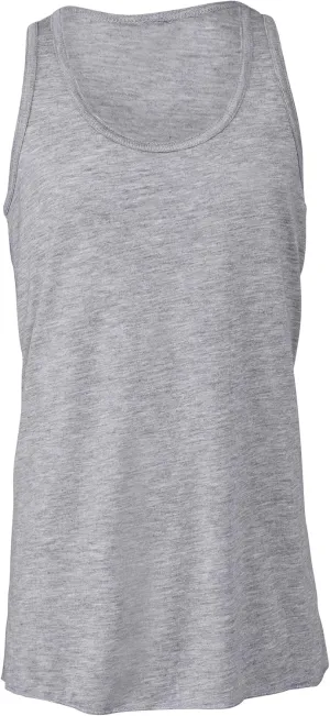 Bella Canvas Youths Girls Flowy Racer Back Tank Top