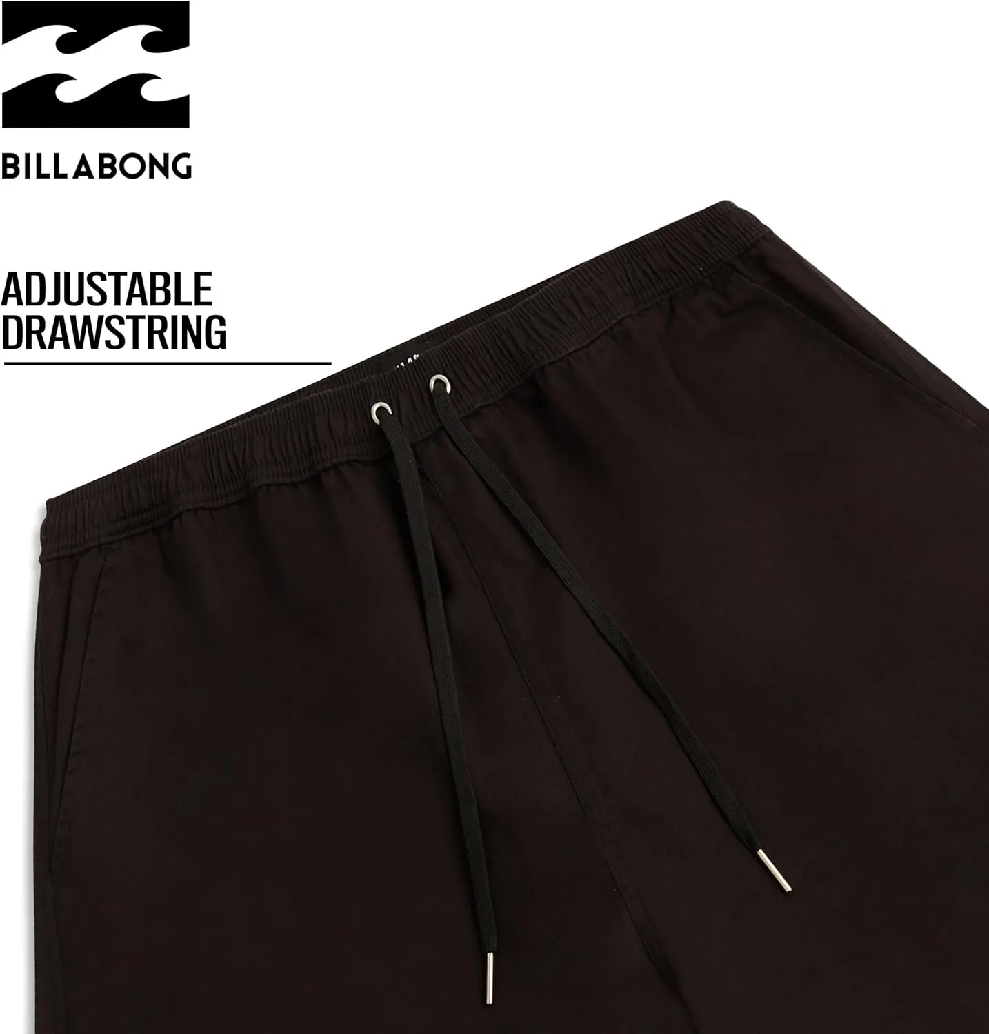 Billabong Big and Tall Shorts for Men  Casual Lounge Cotton Stretch Shorts, Loose Fit Baggy Oversized Shorts