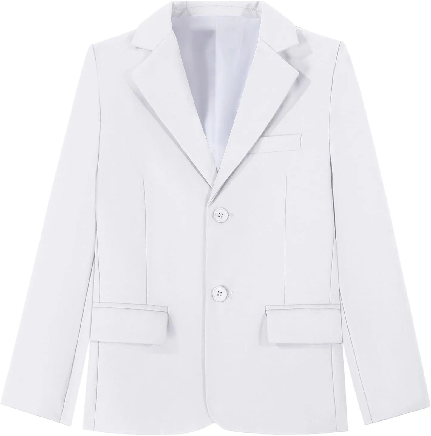 Boys Blazer Suit Jacket Formal Slim Fit Kids Sport Coat
