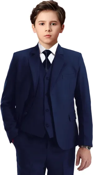 Boys Suits for Kids Formal Dress Suit Set Complete Outfit
