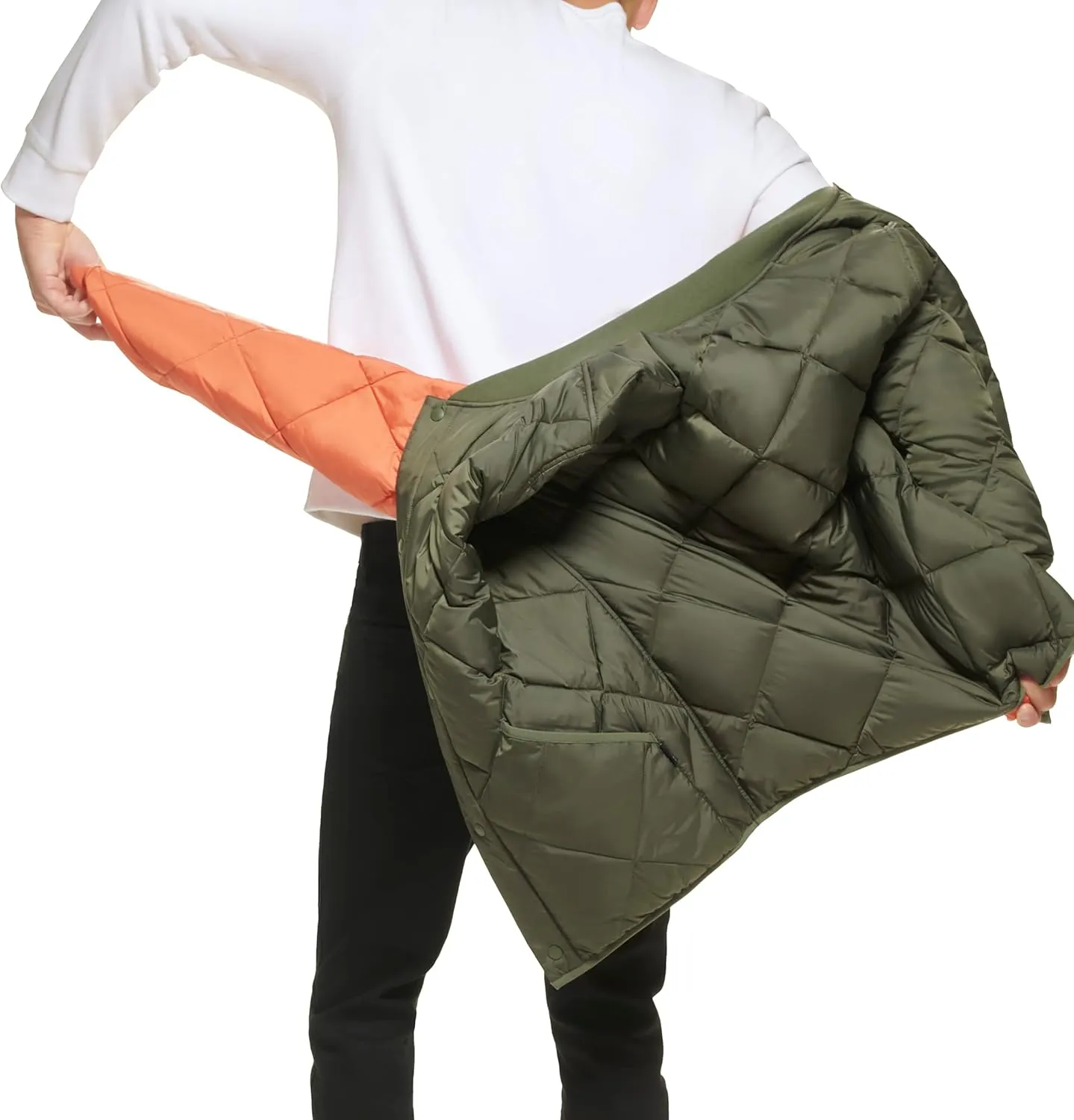 Calvin Klein Men's Reversible Diamond Quilted Jacket