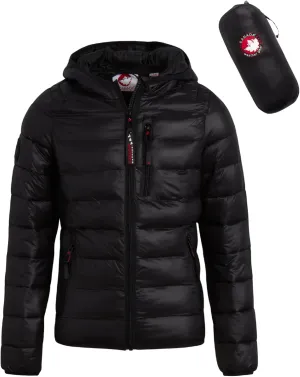 CANADA WEATHER GEAR Girls Puffer Jacket - Lightweight Packable Bubble Coat Water Resistant Outerwear Jackets for Girls (7-16)