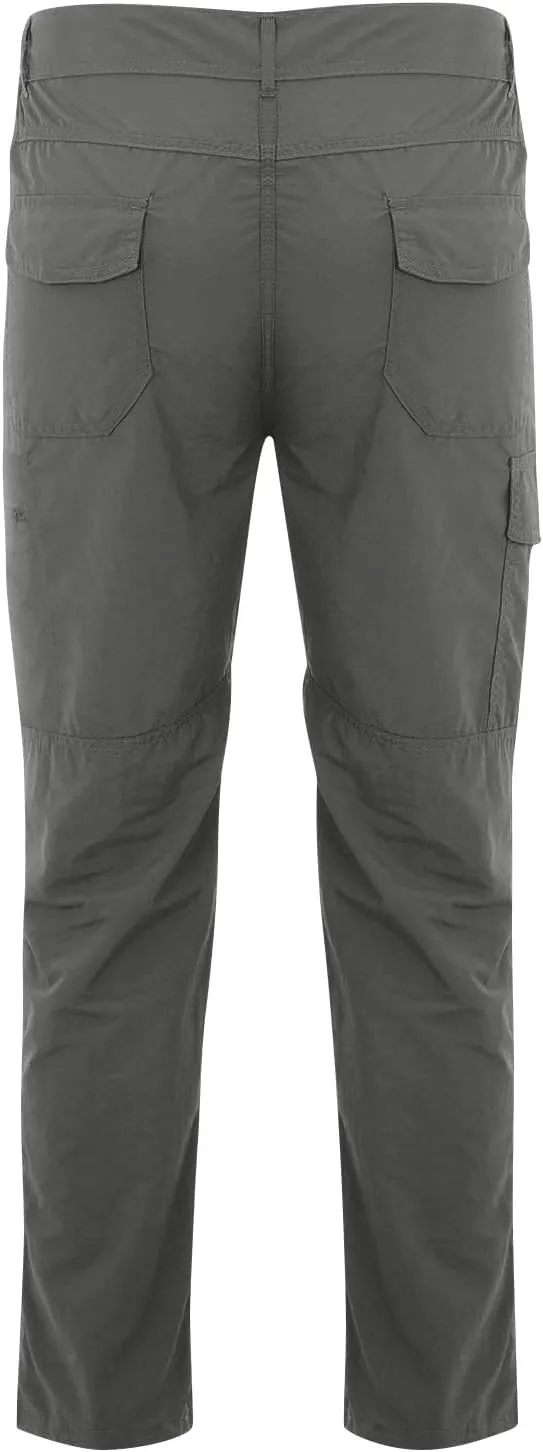 Cargo Pants for Men Waterproof Ripstop Flex Work Pants Tactic Hiking Stretch Outdoor Camo Trousers with Pockets