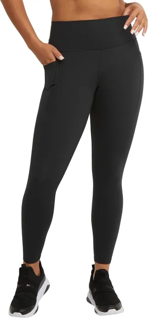 Champion Women's Period Leggings & Bike Shorts, Soft Touch, Shorts With Period Protection for Women, 7" & 25"