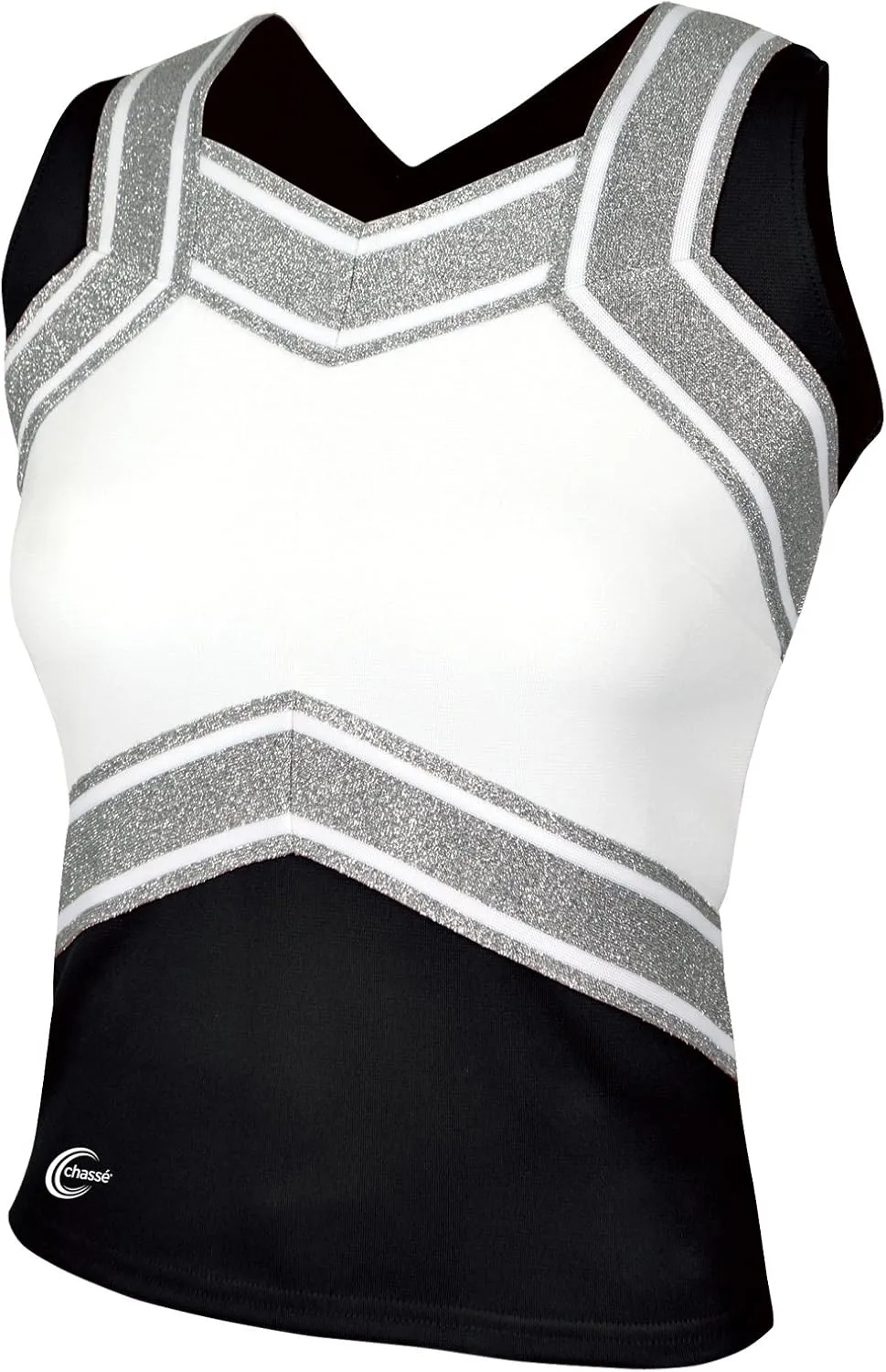 chass Girls' Blaze Shell Top - Adult Sized Cheerleading Uniform Shirt