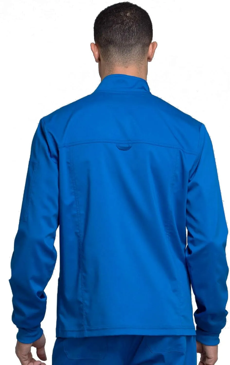 Cherokee Men Warm up Scrub Jacket with Zip Front WW320