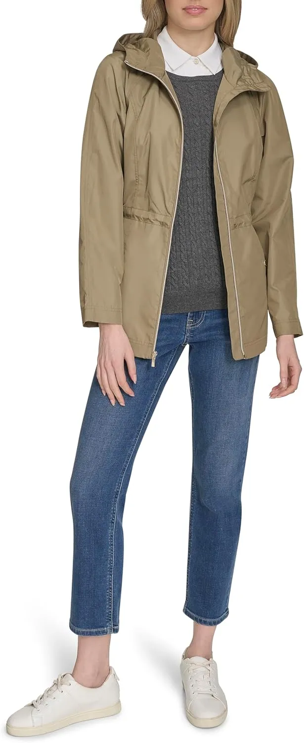 Cole Haan Women's Travel Packable Rain Jacket
