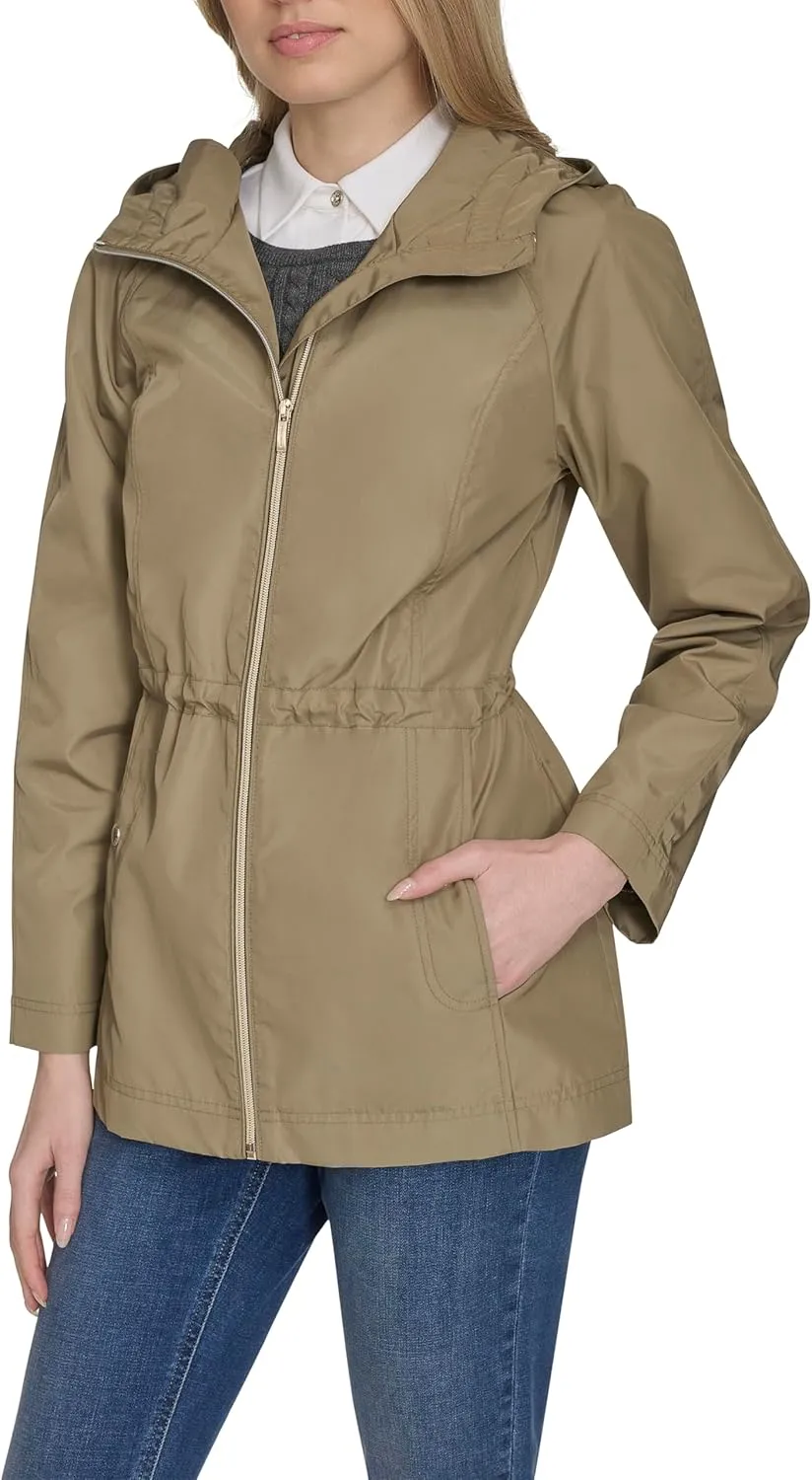 Cole Haan Women's Travel Packable Rain Jacket