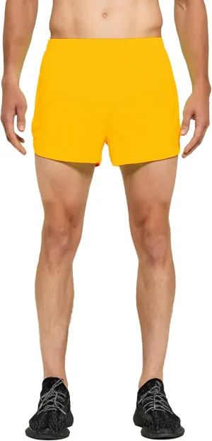 DEMOZU Men's 3 Inch Neon Running Shorts Quick Dry Workout Athletic Gym Marathon Shorts with Liner