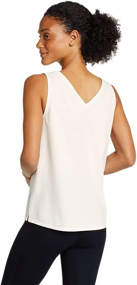 Eddie Bauer Women's Departure V-Neck Tank Top - Solid