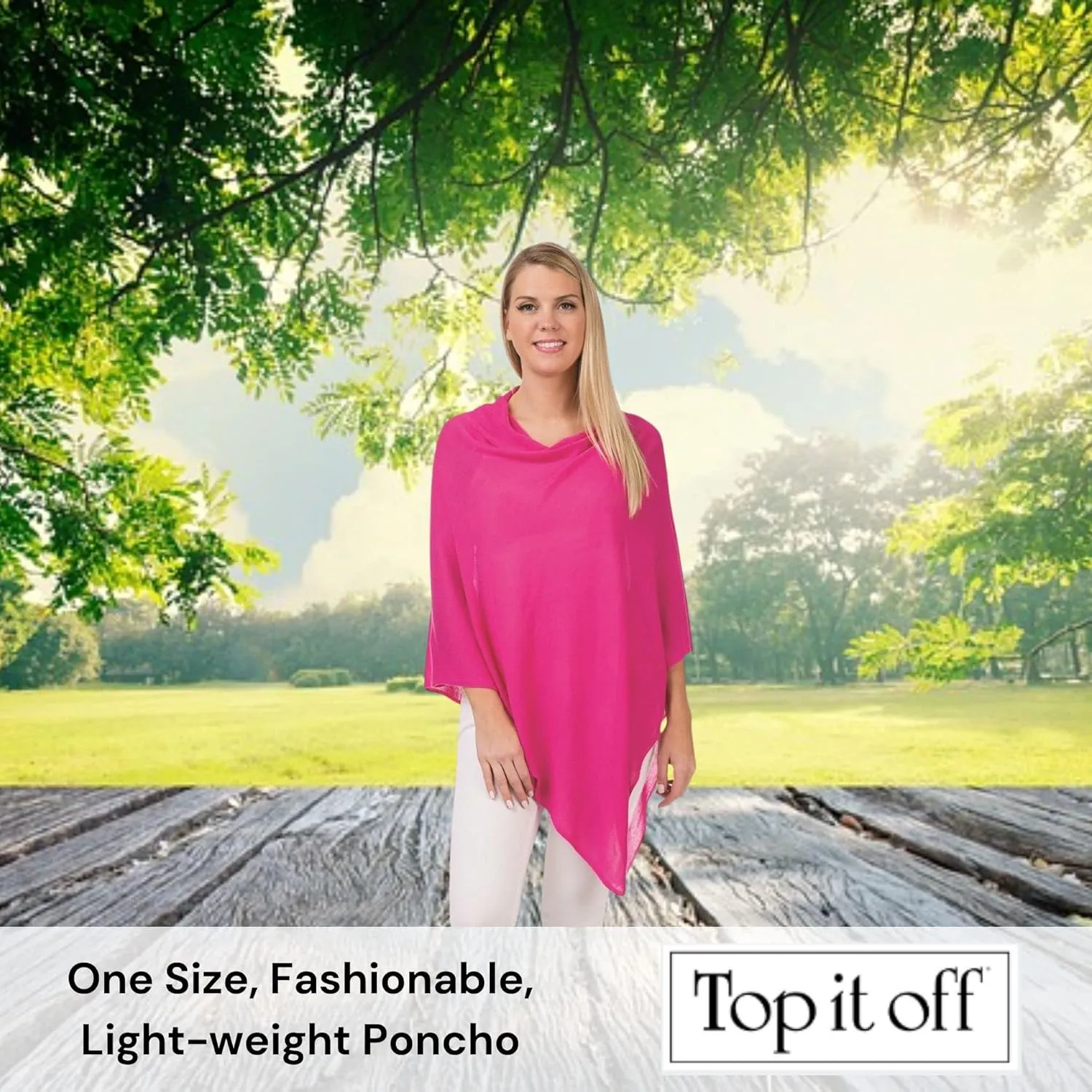 Elsa Poncho - Womens Fine Knit Luxury Topper - Layering Piece for Warmth