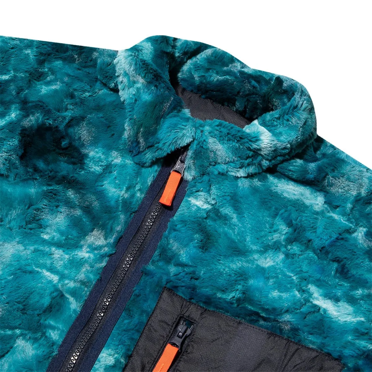 FULLY REVERSIBLE FRONT FUR SHIRT JACKET