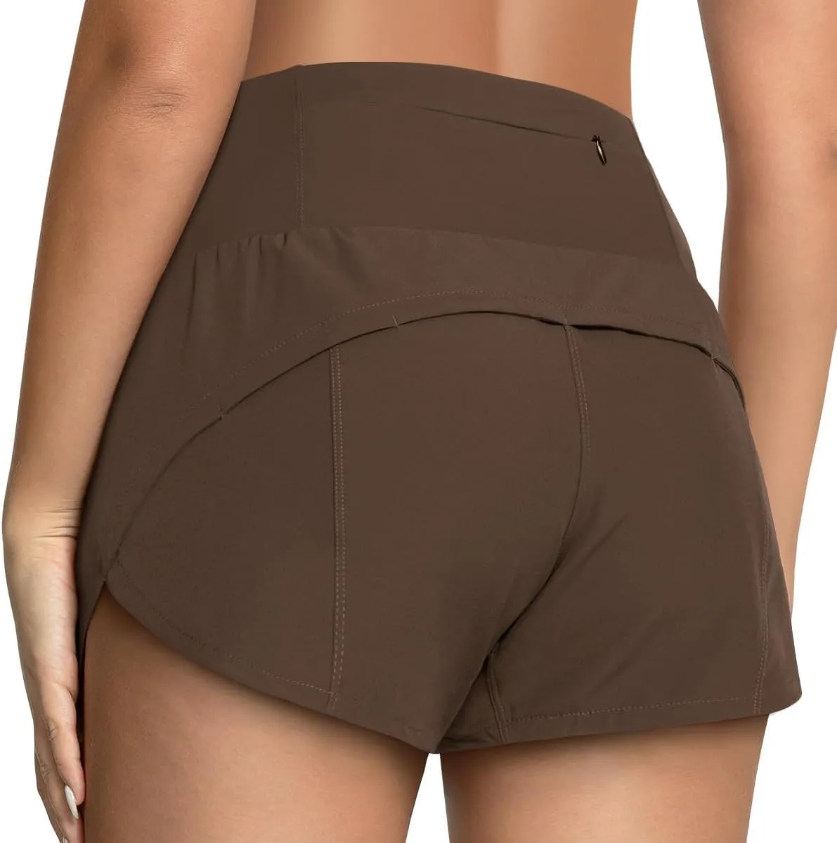 GYM RAINBOW Womens High Waisted Athletic Shorts Lightweight Quick Dry Workout Gym Running Shorts with Pockets