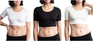 HALFTEE 3-Piece Starter Pack | Crop Top Demi Cami |