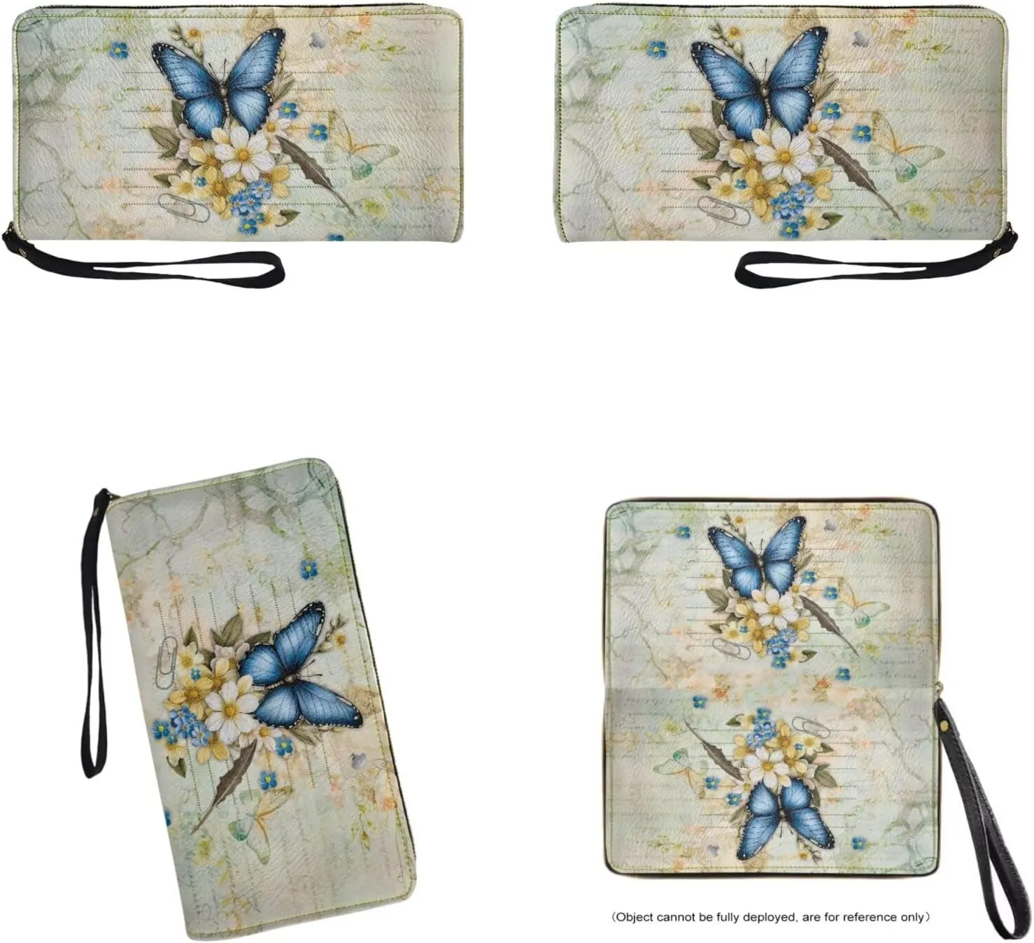 Handbag Purses Set of 2 for Women Portable Top Handle Tote Bag Shoulder Bag with Cash Wallet for Shopping Tours