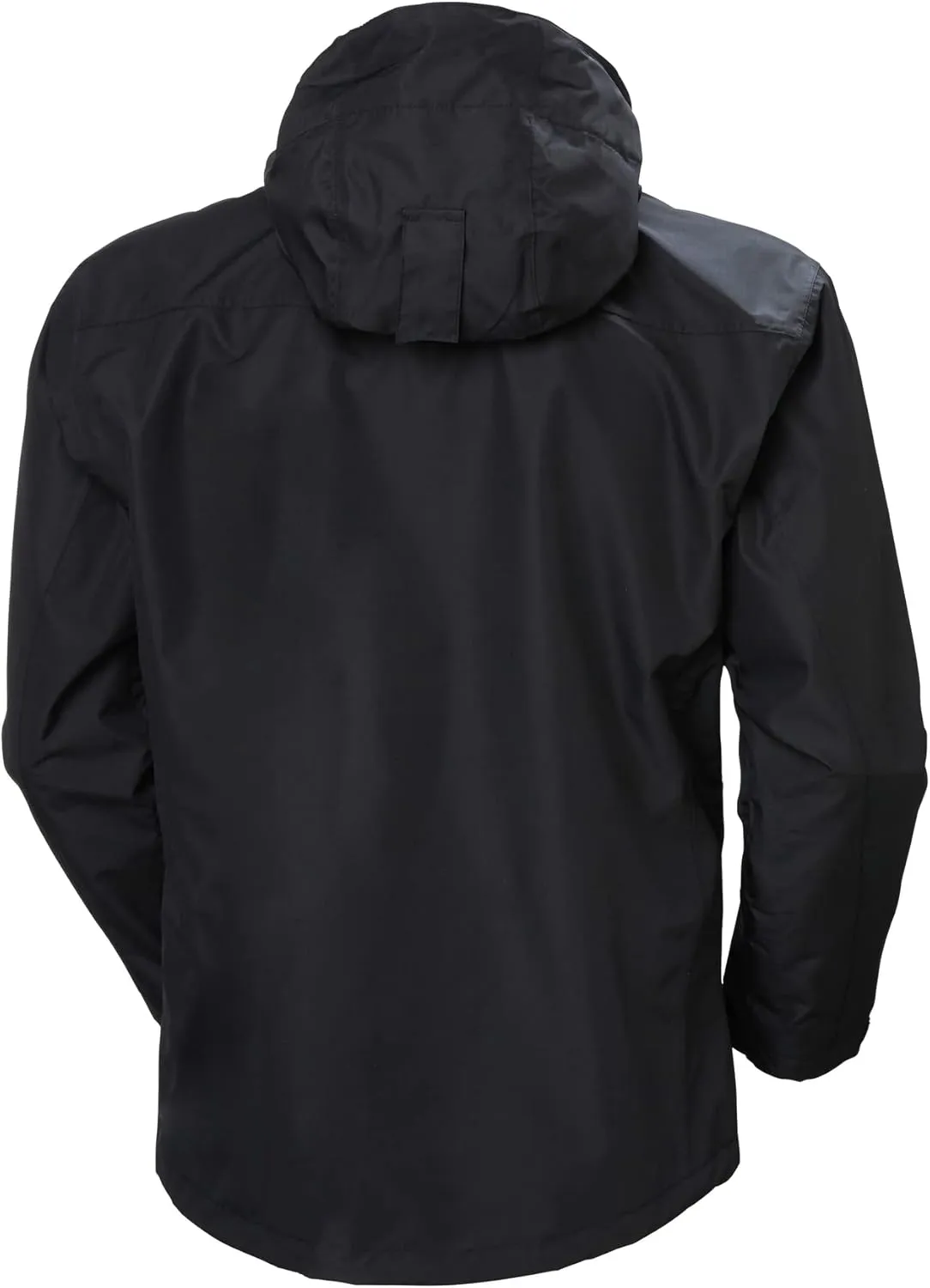 Helly-Hansen Workwear Manchester Waterproof Shell Jackets for Men with High Collar and Detachable Hood, 3 Zippered Pockets
