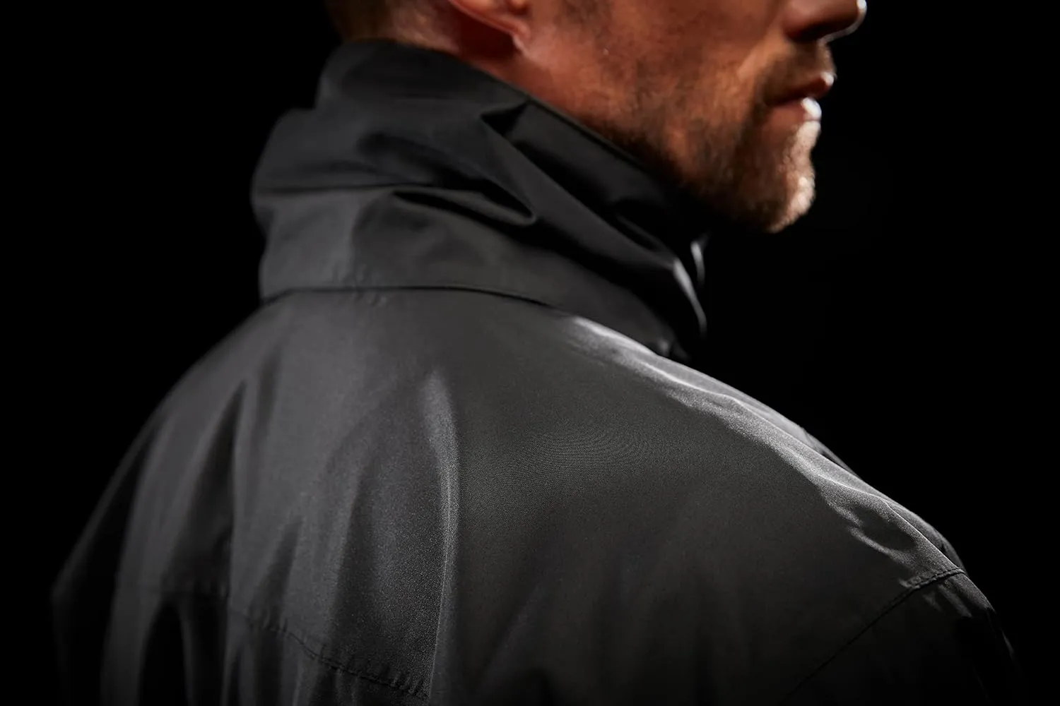 Helly-Hansen Workwear Manchester Waterproof Shell Jackets for Men with High Collar and Detachable Hood, 3 Zippered Pockets