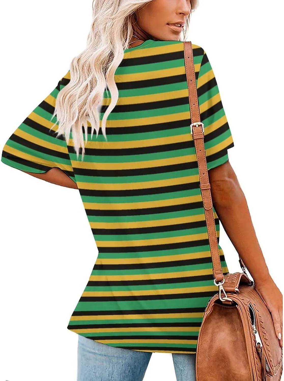 Jamaica Bodysuit for Womens Summer Autumn Winter Creativity Top