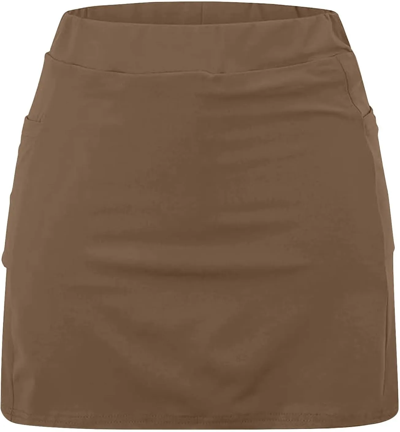 JIEMUXIU Tennis Skorts for Woman 2025 Outdoor Athletic Yoga Skorts Lightweight Tummy Control Flowy Summer Skirts