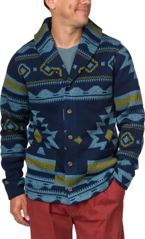 Junk Food - Mens Harper Long Sleeve Sweater Fleece Cardigan Top