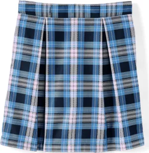 Lands' End School Uniform Girls Plaid Skort Top of Knee