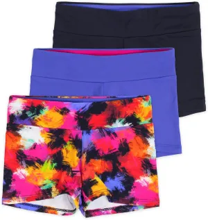 Layla Girls Dance Shorts, Gymnastics & Dancewear