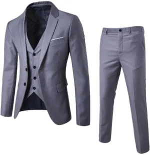 LCMTWX Suits For Men 2024 Suit Business Wedding Party Jacket Vest & Pants Coat Jacket Suit For Men Prom Suits For Men Prom
