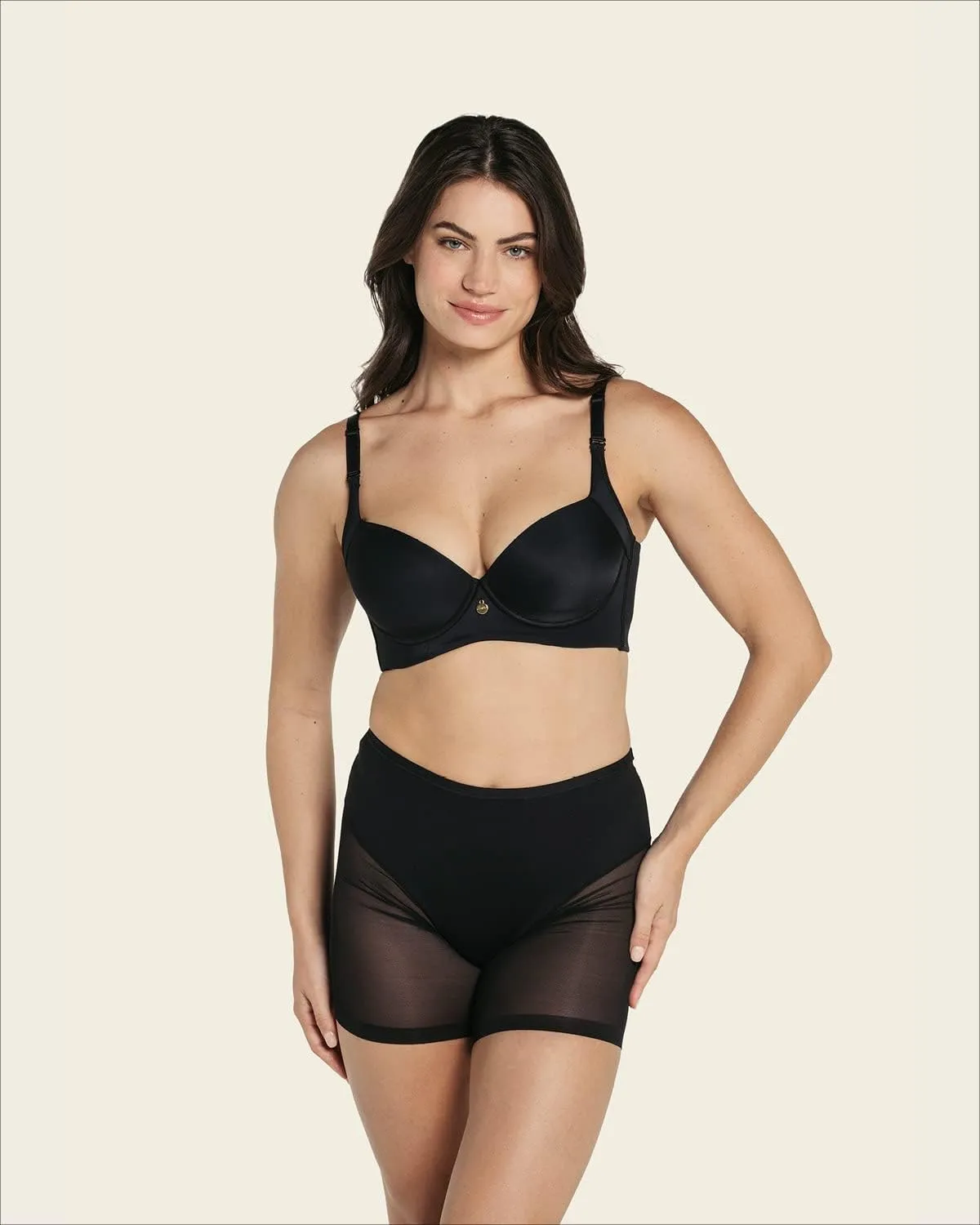 Leonisa Undetectable Sheer Shaper Shorts for Women  Seamless Shapewear Shorts with Anti-Chafing & Butt-Lift Effect