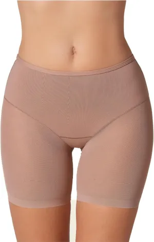 Leonisa Undetectable Sheer Shaper Shorts for Women  Seamless Shapewear Shorts with Anti-Chafing & Butt-Lift Effect