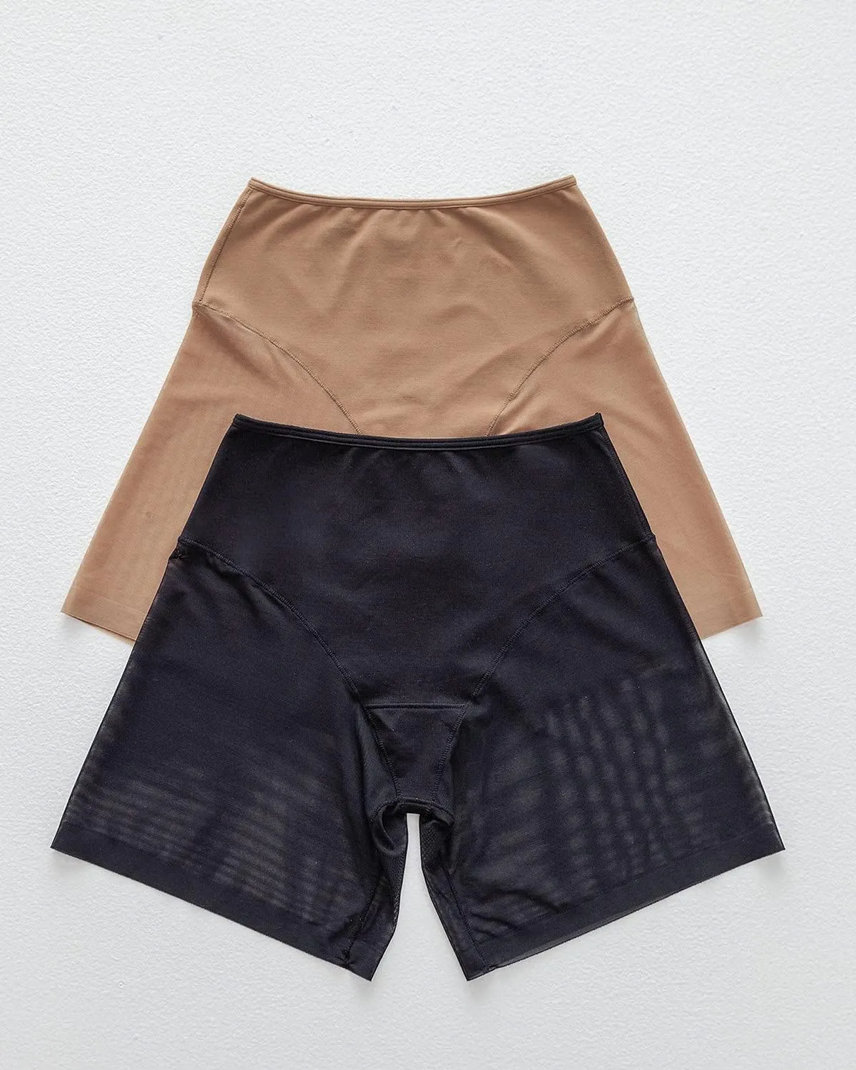 Leonisa Undetectable Sheer Shaper Shorts for Women  Seamless Shapewear Shorts with Anti-Chafing & Butt-Lift Effect