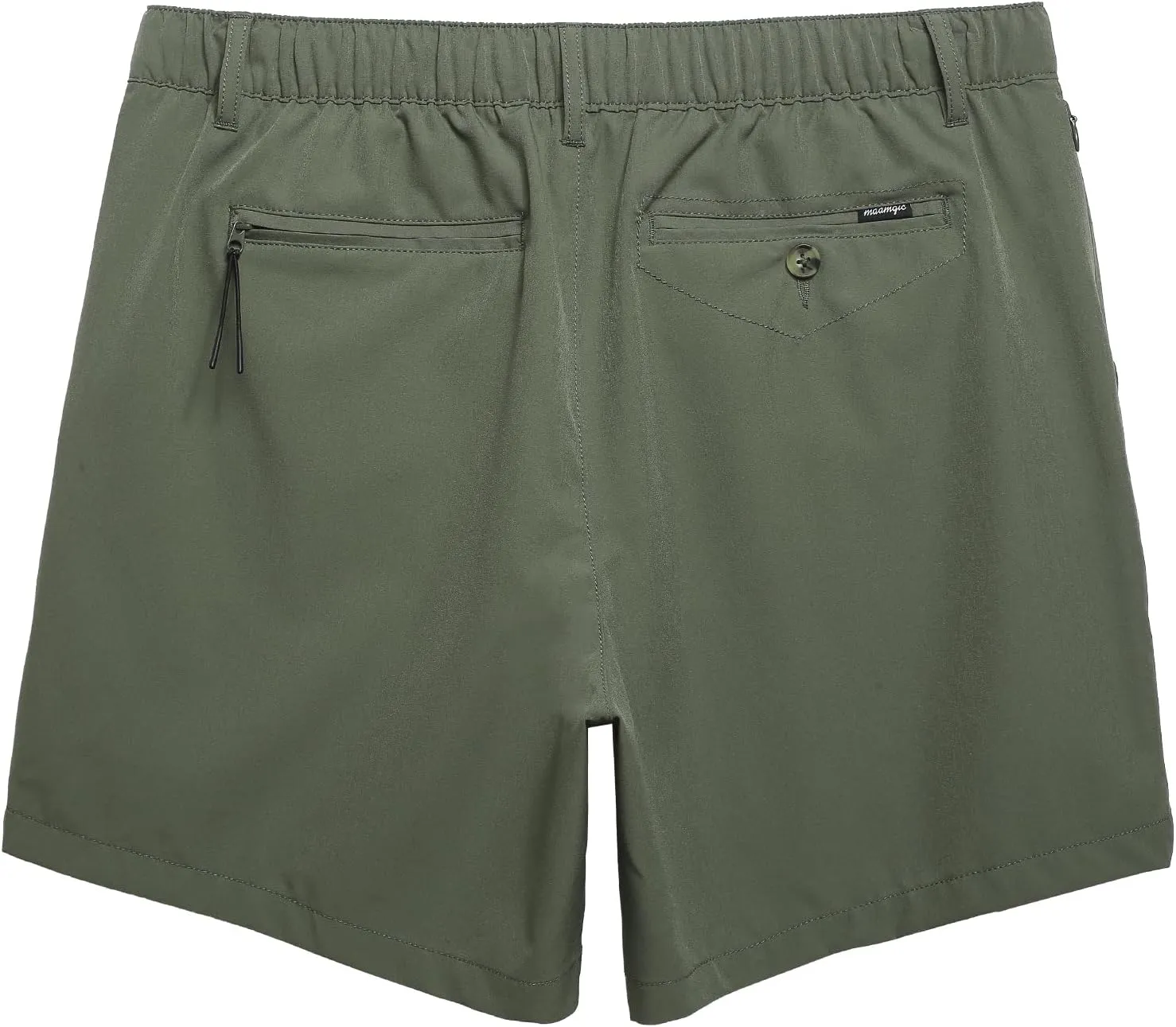 maamgic Men's 5/7 Inch Casual Classic Fit Shorts with Multi-Pocket Quick Dry Sports Shorts