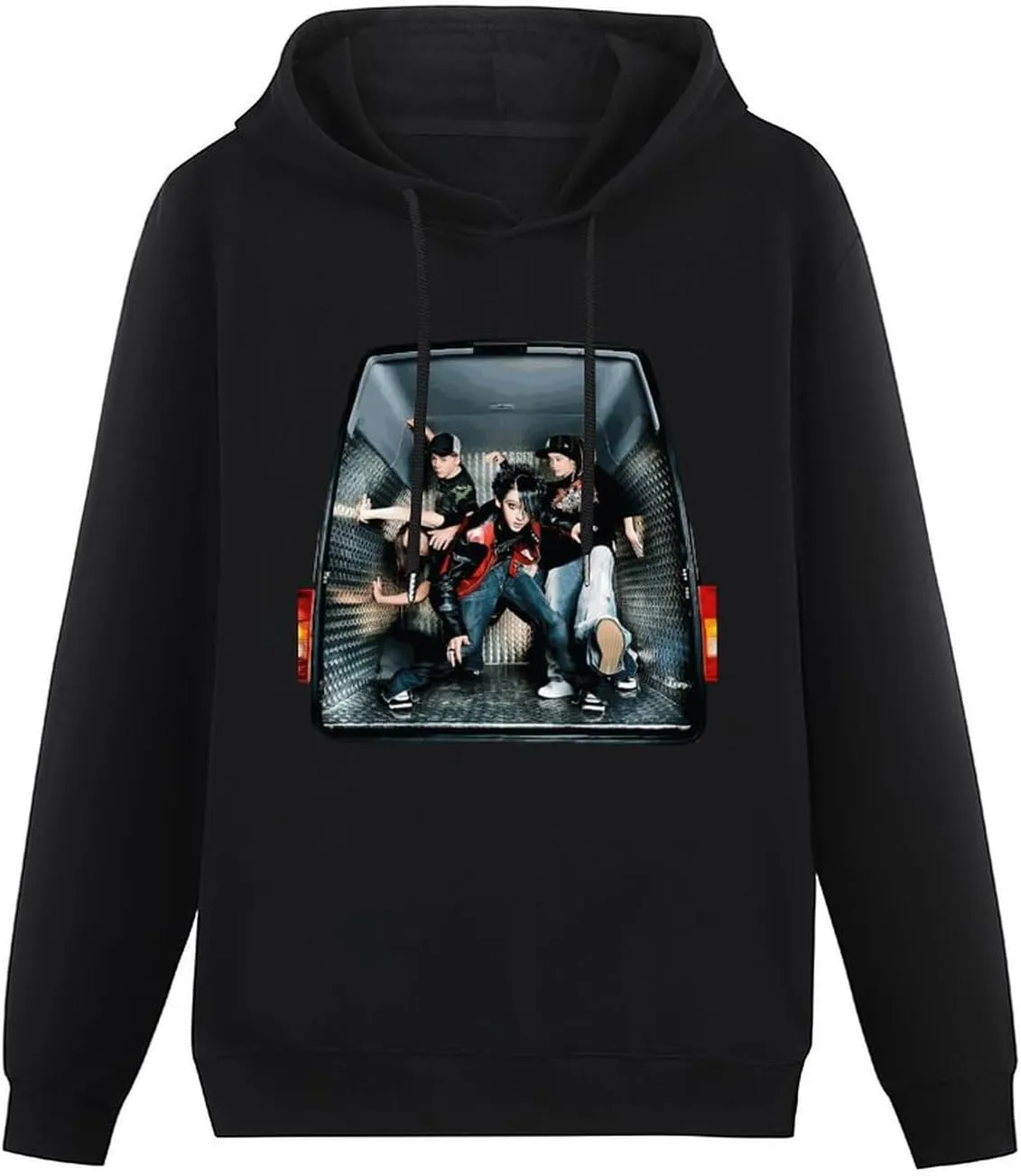 Mens Long Sleeve Pullover Hoodies Top Thick Hooded Sweater Outfits