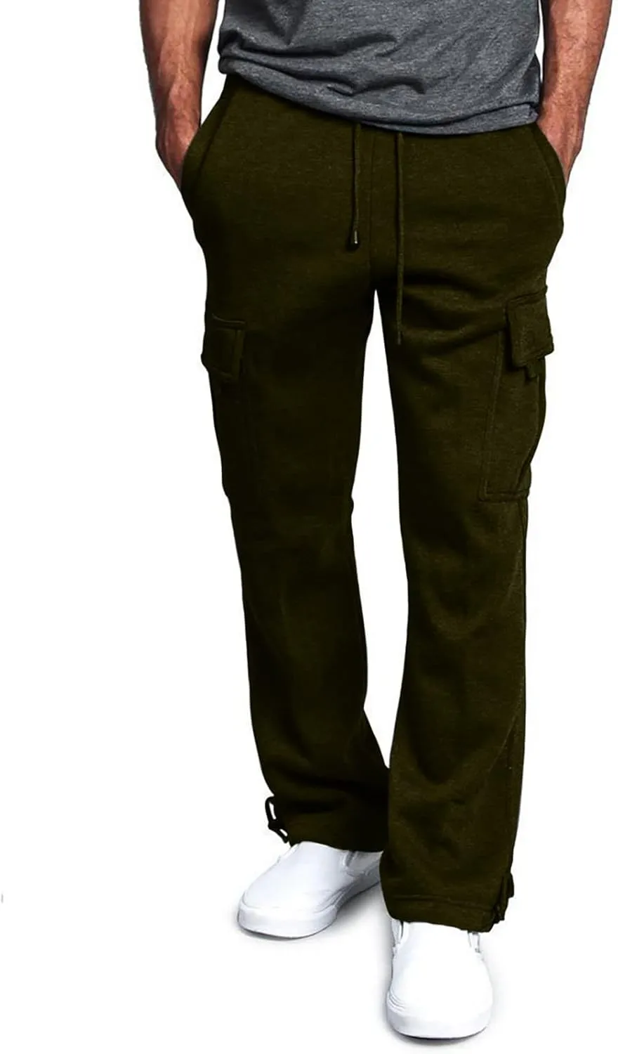 Men's Sports Casual Jogging Trousers Lightweight Hiking Work Pants Outdoor Pant