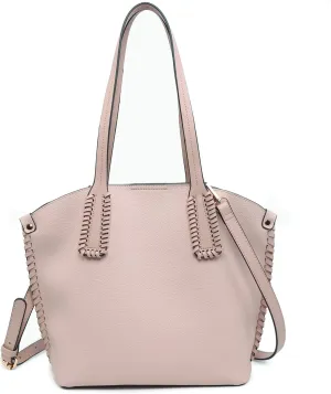Micah Vegan Leather Handbags and Purses for Women Ladies Hobo Tote Bag Whipstitch Shoulder Bags
