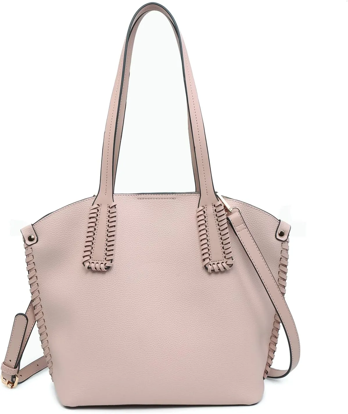 Micah Vegan Leather Handbags and Purses for Women Ladies Hobo Tote Bag Whipstitch Shoulder Bags