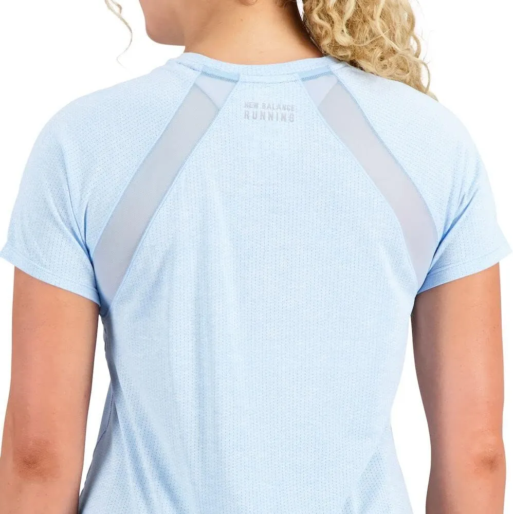 New Balance Women's Impact Run Short Sleeve 22 Top