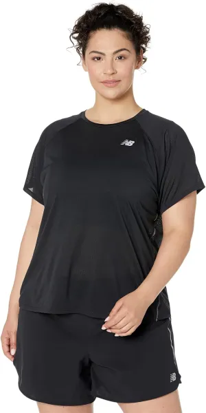 New Balance Women's Impact Run Short Sleeve 22 Top
