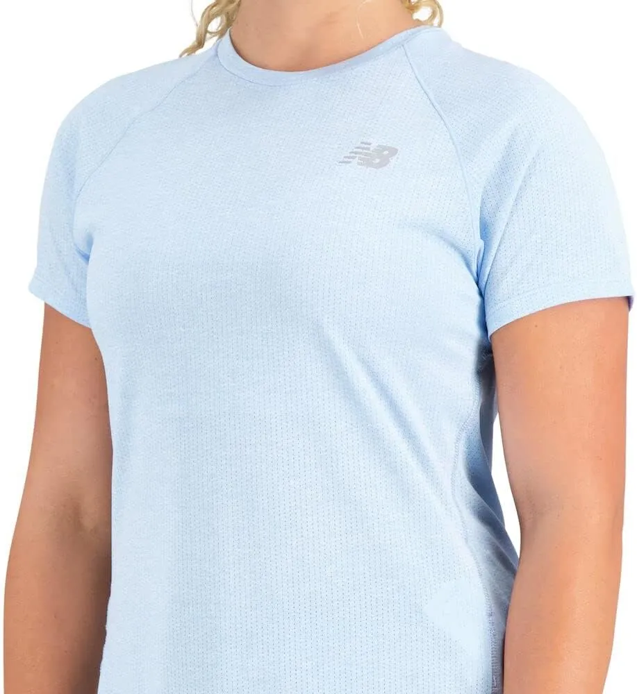 New Balance Women's Impact Run Short Sleeve 22 Top