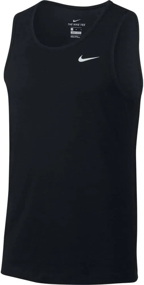 Nike Men's Dri-fit Training Tank Top Black/White S