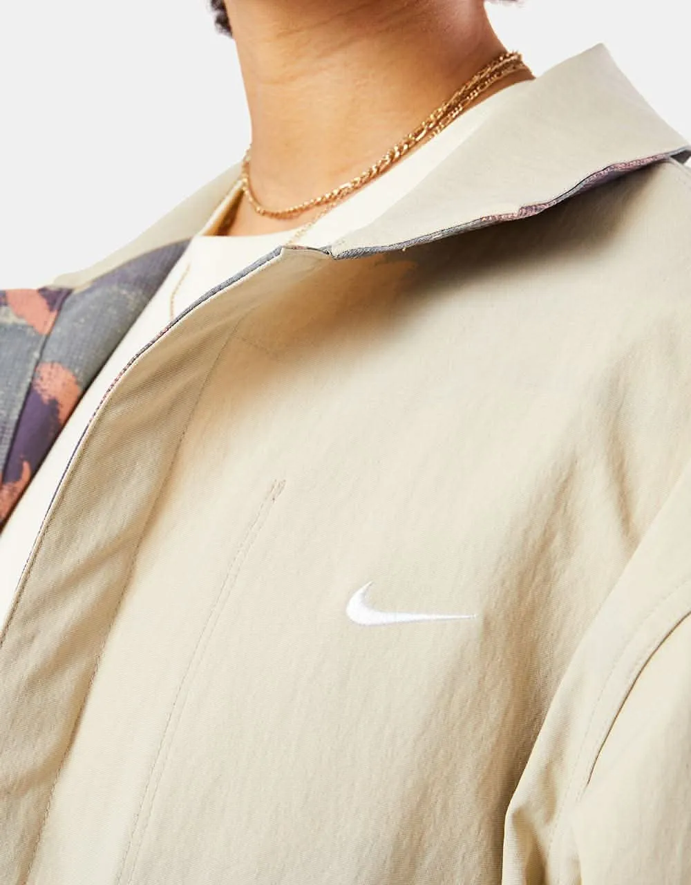 Nike SB x Doyenne Reversible Jacket - Limestone/White