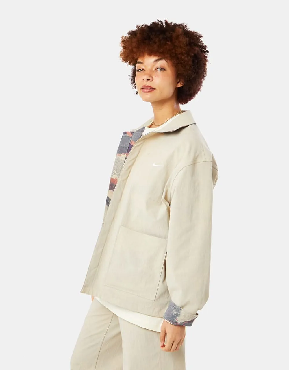 Nike SB x Doyenne Reversible Jacket - Limestone/White