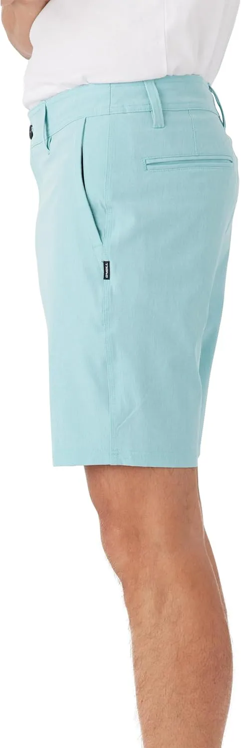 O'NEILL Men's 19 Inch Ousteam Reserve Heather - Quick Dry Mens Shorts - Versatile Khaki Shorts Men
